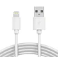 Cable de carga y datos LIGHTNING 2.4A BLANCO 2 MTS  - Miniatura 1