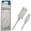 Cable de carga y datos 2.4A Lightning 2m