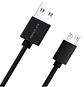 Cable de carga y datos MICRO USB 2.4A NEGRO 2 MTS - Miniatura 1