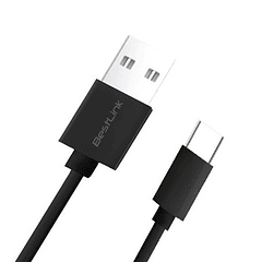 Cable de carga y datos 2.4A USB-C 1m