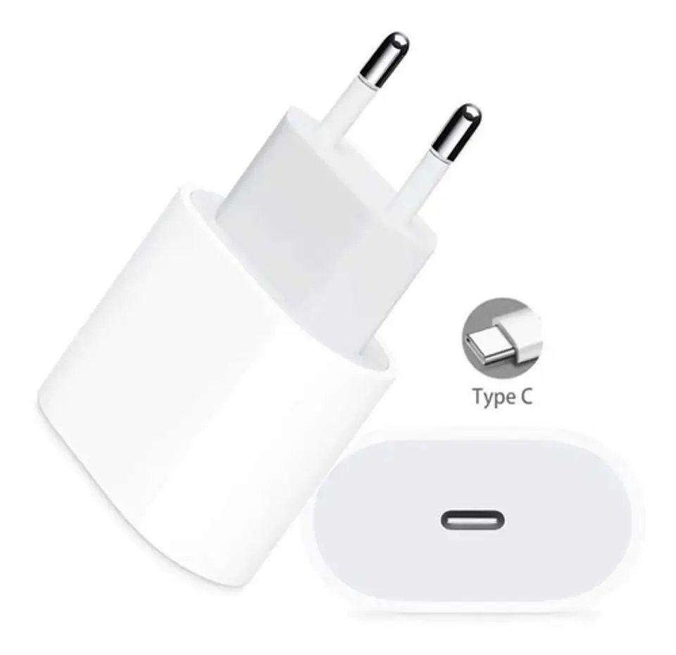Cargador 20w Carga Rapida Tipo C iPhone / Android 2