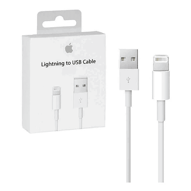 Cable de carga y datos Usb Lightning Apple 2 metros