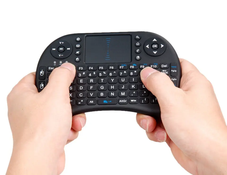 Mini Teclado Inalambrico Touchpad Smart Tv USB 2