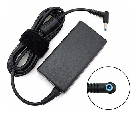 Cargador de notebook HP 19.5v 2.31a 4.5*3mm PIN AZUL