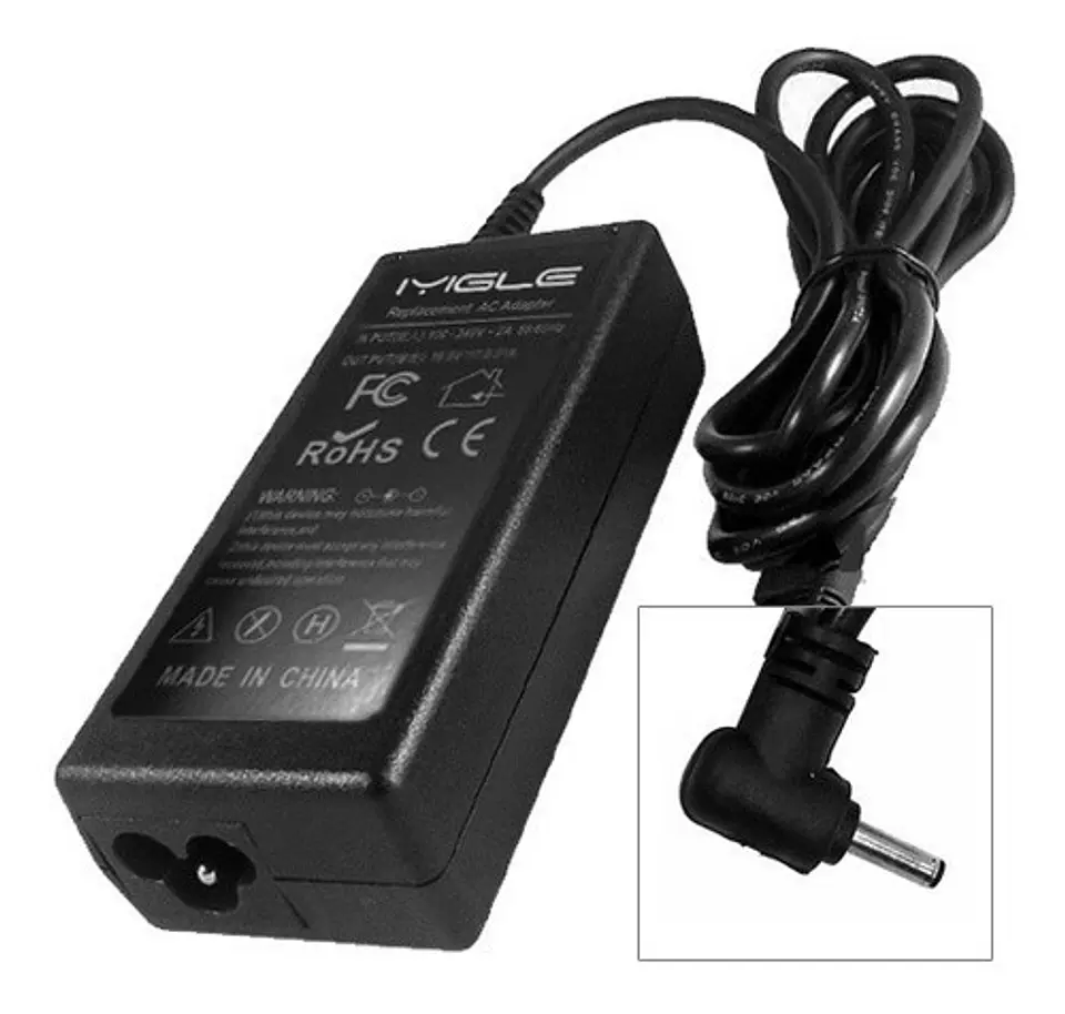 Cargador de notebook Samsung 19V – 2.1A punta 3.0 x 1.0mm 1