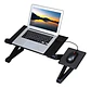 Mesa para notebook ajustable con ventilador y soporte mouse - Miniatura 1