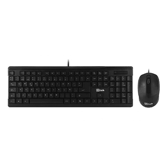 Kit teclado + mouse alámbrico UTEK