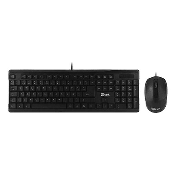 Kit teclado + mouse alámbrico UTEK 1