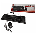 Kit teclado + mouse alámbrico UTEK 2