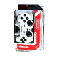 joypad USB doublé vibración pc black dblue - Miniatura 2