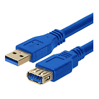 Cable usb 3.0 macho a hembra 1.8m 1