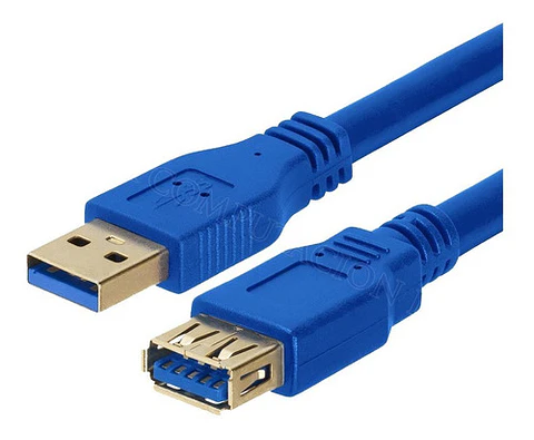 Cable usb 3.0 macho a hembra 1.8m