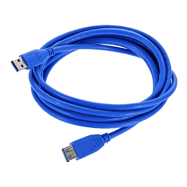 Cable usb 3.0 macho a hembra 1.8m 2
