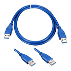 Cable usb 3.0 macho a macho 1.8m  2
