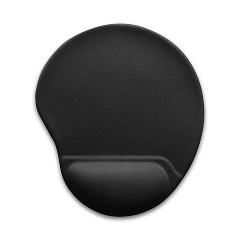 Mousepad GEL con bordes tejidos Negro ULINK