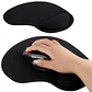 Mousepad GEL con bordes tejidos Negro ULINK - Miniatura 2