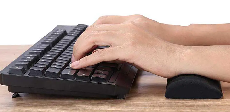 Apoya muñecas GEL para teclado negro 3