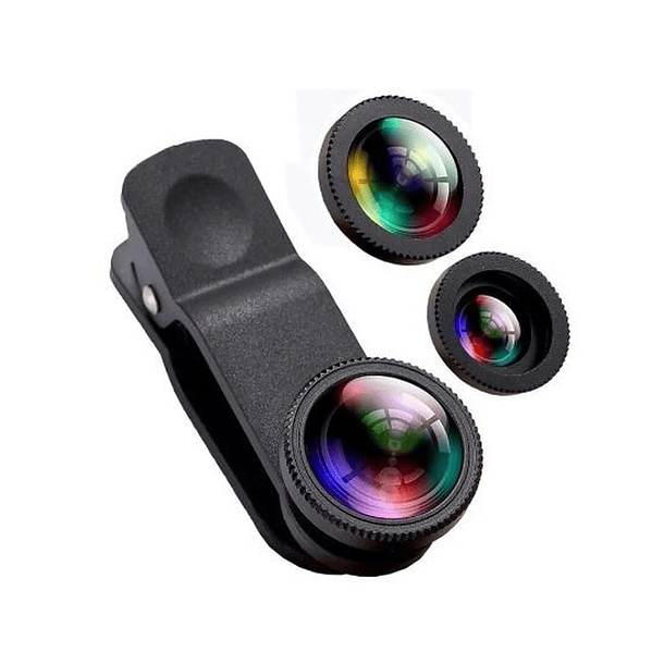 Kit ojo de pez 3 en 1 para smartphone y tablet 1