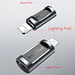 OTG adaptador USB-C A LIGHTNING NO MFI ROCK  - Miniatura 2