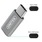 OTG adaptador MICRO USB hembra a USB-C macho Aluminio  - Miniatura 3