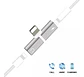 Adaptador de audio Lightning divisor Carga y audio - Miniatura 3