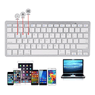 Mini teclado BLUETOOTH inalambrico portatil ultradelgado 3
