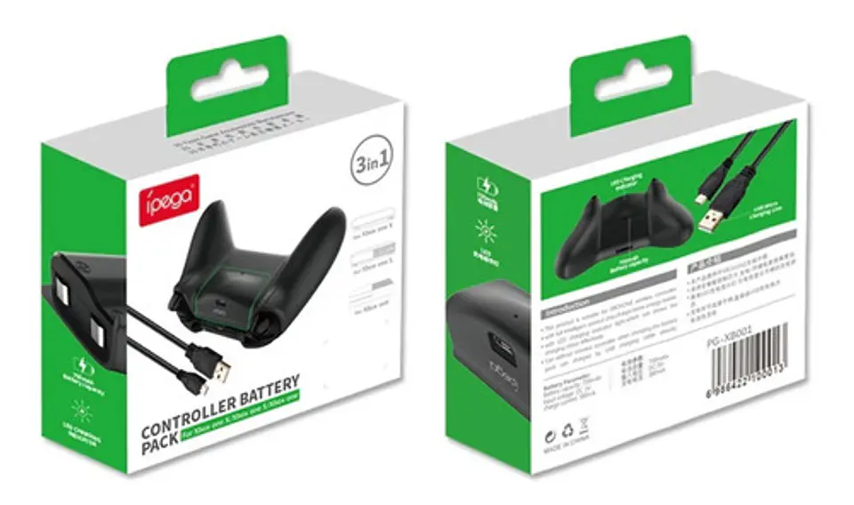 Bateria recargable para controles XBOX ONE IPEGA PG-XB001 2