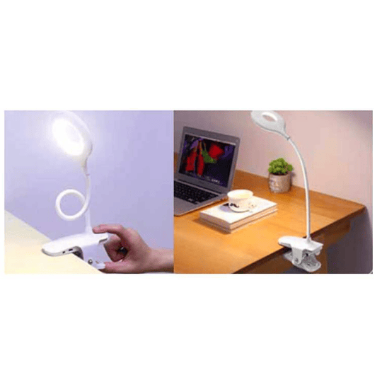 Lampara flexible LED de escritorio recargable 360°