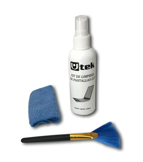 Kit Limpieza Pantalla U-Tek LCD Antiestática 100ml
