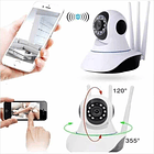 Camara de seguridad 360° vision nocturna IP WIFI HD  4