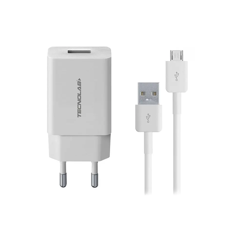 Cargador Certificado KIT TECNOLAB MICROUSB 1