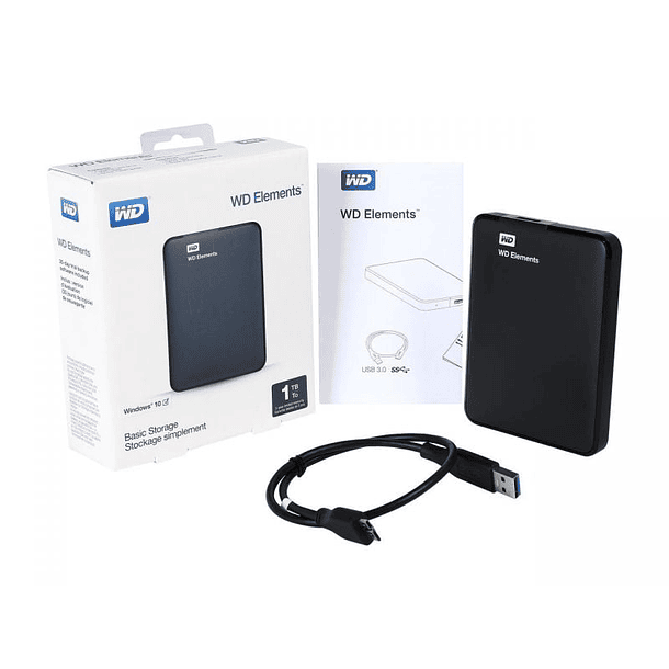 1TB WD Elements 2.5