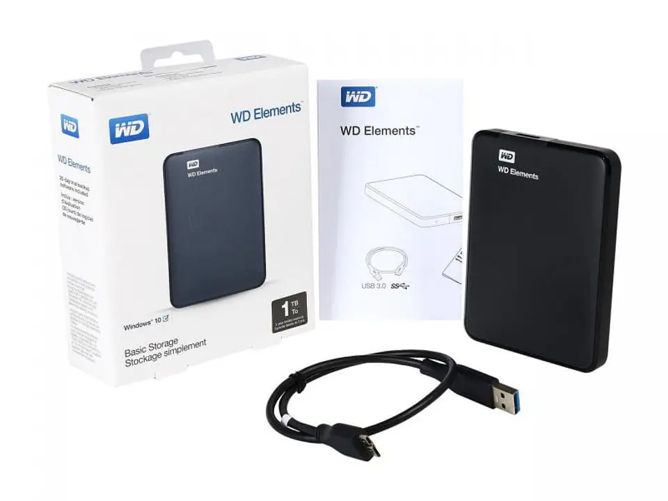 1TB WD Elements 2.5
