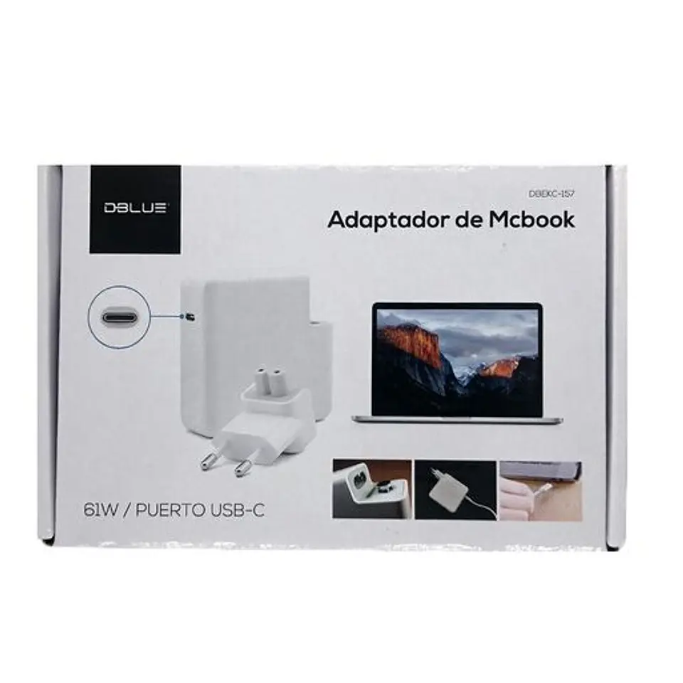 Cargador de notebook MacBook USB-C 61W  3