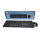 KIT teclado + mouse inalambrico usb 2.4G Negro C324 2
