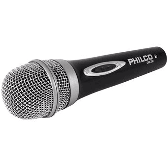 Microfono Karaoke DM250 (BLISTER) Metalizado unidireccional cable