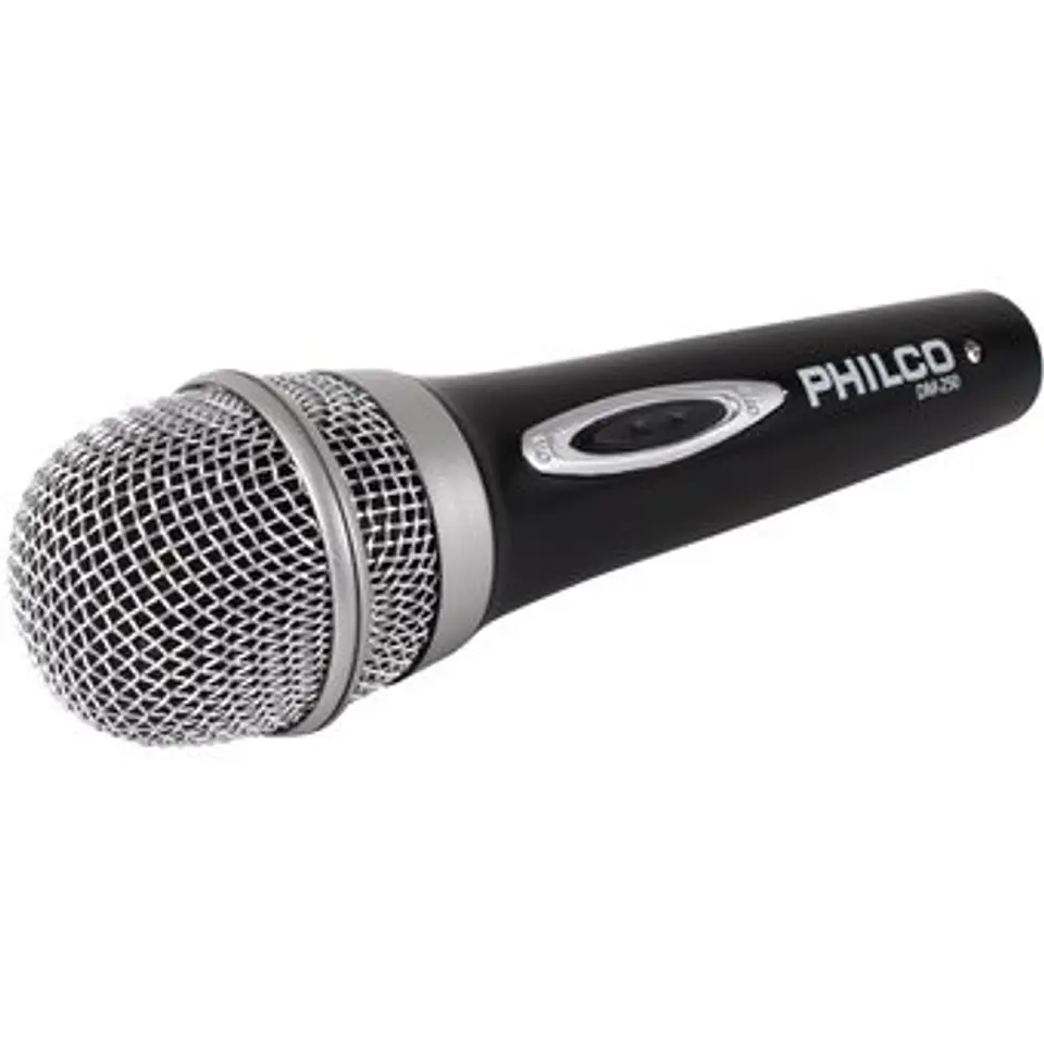 Microfono Karaoke DM250 (BLISTER) Metalizado unidireccional cable 2