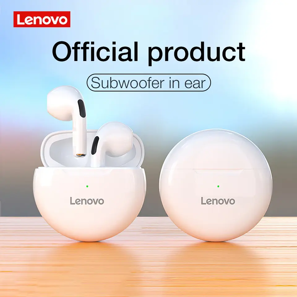 Audifonos BT HT38 Blanco LENOVO 4
