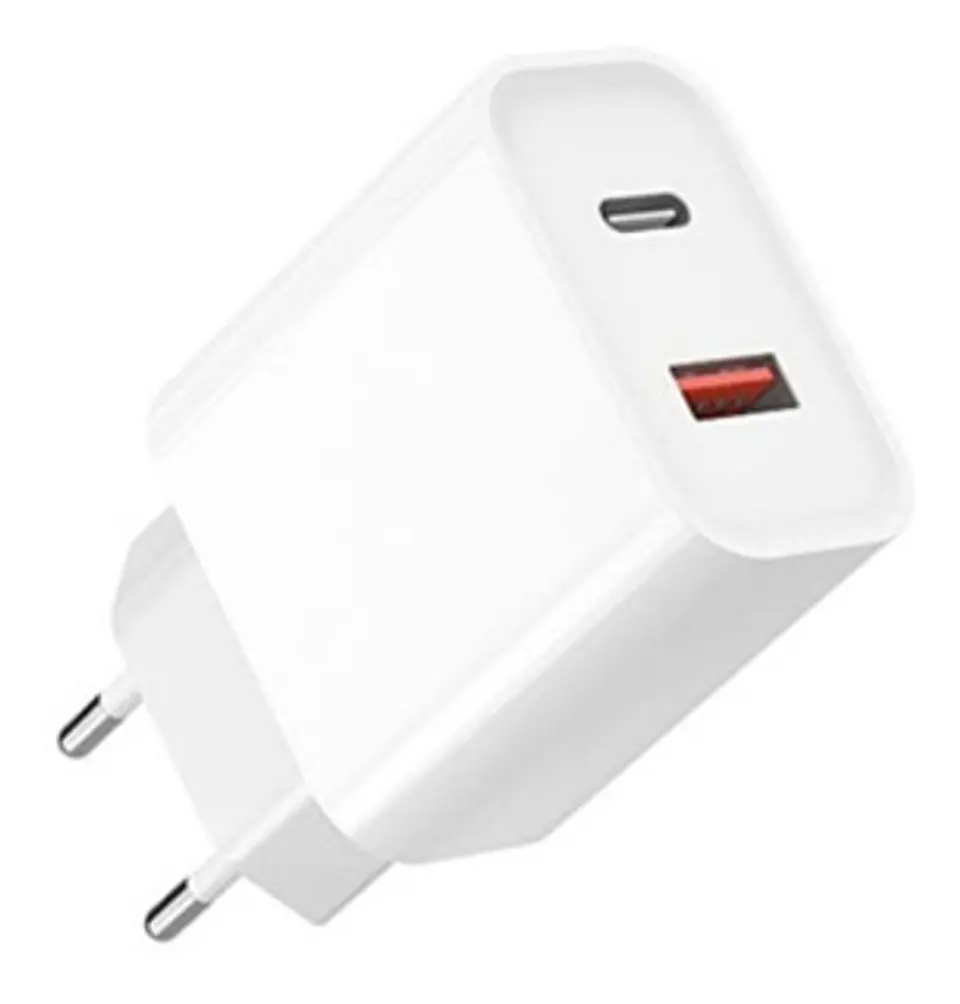 Cargador carga super rápida 36W USB-C + USB 1