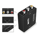 Adaptador de Imagen RCA a HDMI 1080p 3