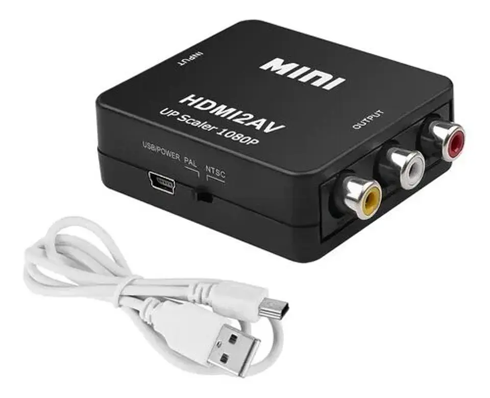 Adaptador de Imagen HDMI a RCA 1080p 2