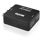 Adaptador de Imagen HDMI a RCA 1080p 5