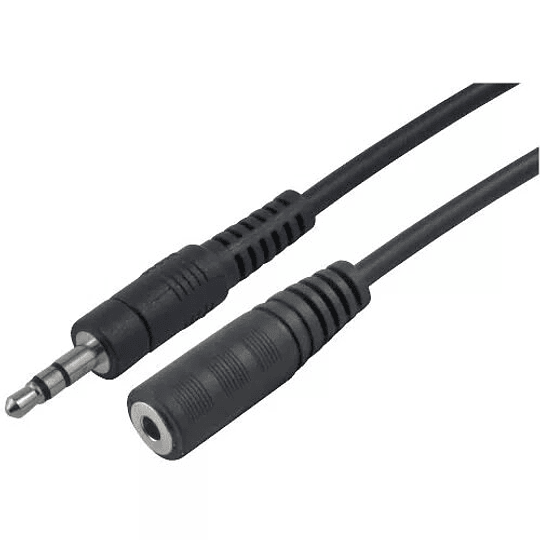 Cable de audio 3.5mm macho a hembra 3m