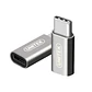 OTG adaptador MICRO USB hembra a USB-C macho Aluminio  - Miniatura 1