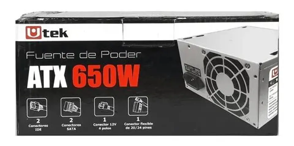 Fuente de poder ATX 650W  4