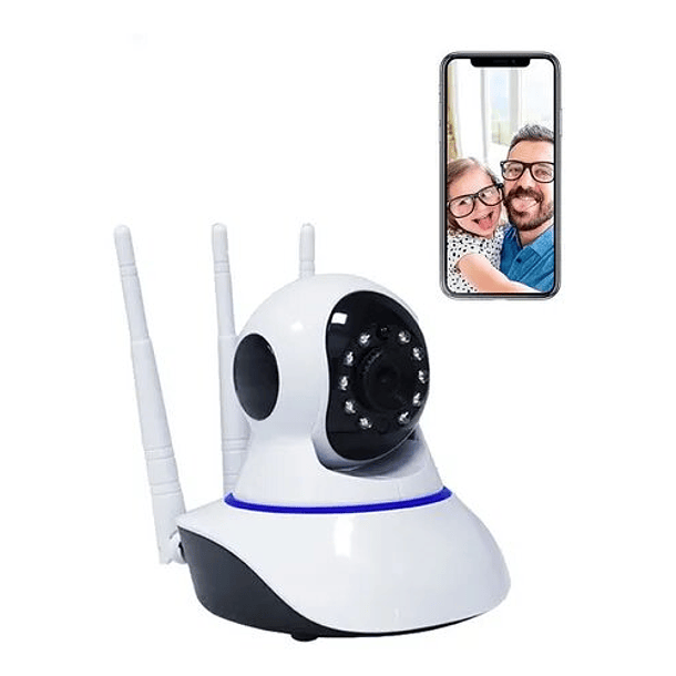 Camara de seguridad 360° vision nocturna IP WIFI HD  1