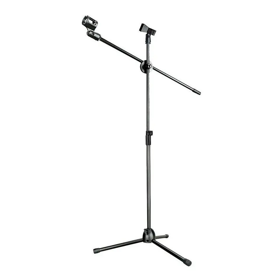 Pedestal de microfono con boom metalico   1