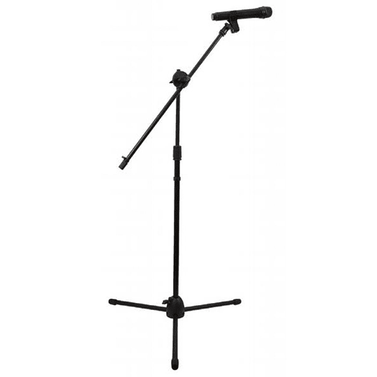 Pedestal de microfono con boom metalico  