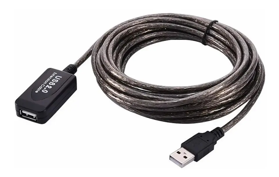 Cable Usb 5 Metros Extension Activo Macho A Usb 2.0 Hembra 1