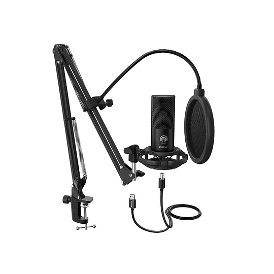 Kit Microfono Grabacion y Streaming Fifine T669B